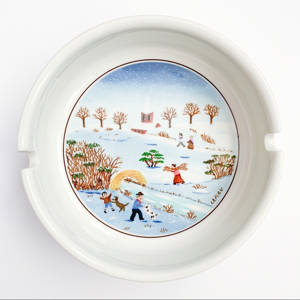 Villeroy & Boch “Naif Christmas” Ashtray